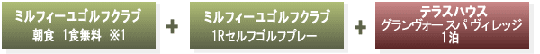 宿泊パックに含まれるもの