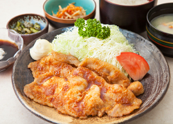 国産豚ロース生姜焼き御膳