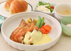 チキンのカルボナーラソテー