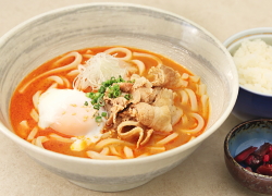 ユッケジャンうどん